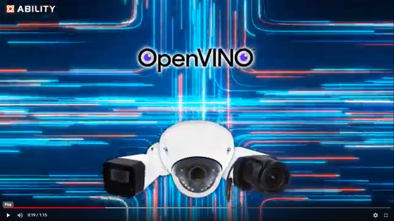 AI Vue camera develop on Intel® OpenVINO™ Toolkit